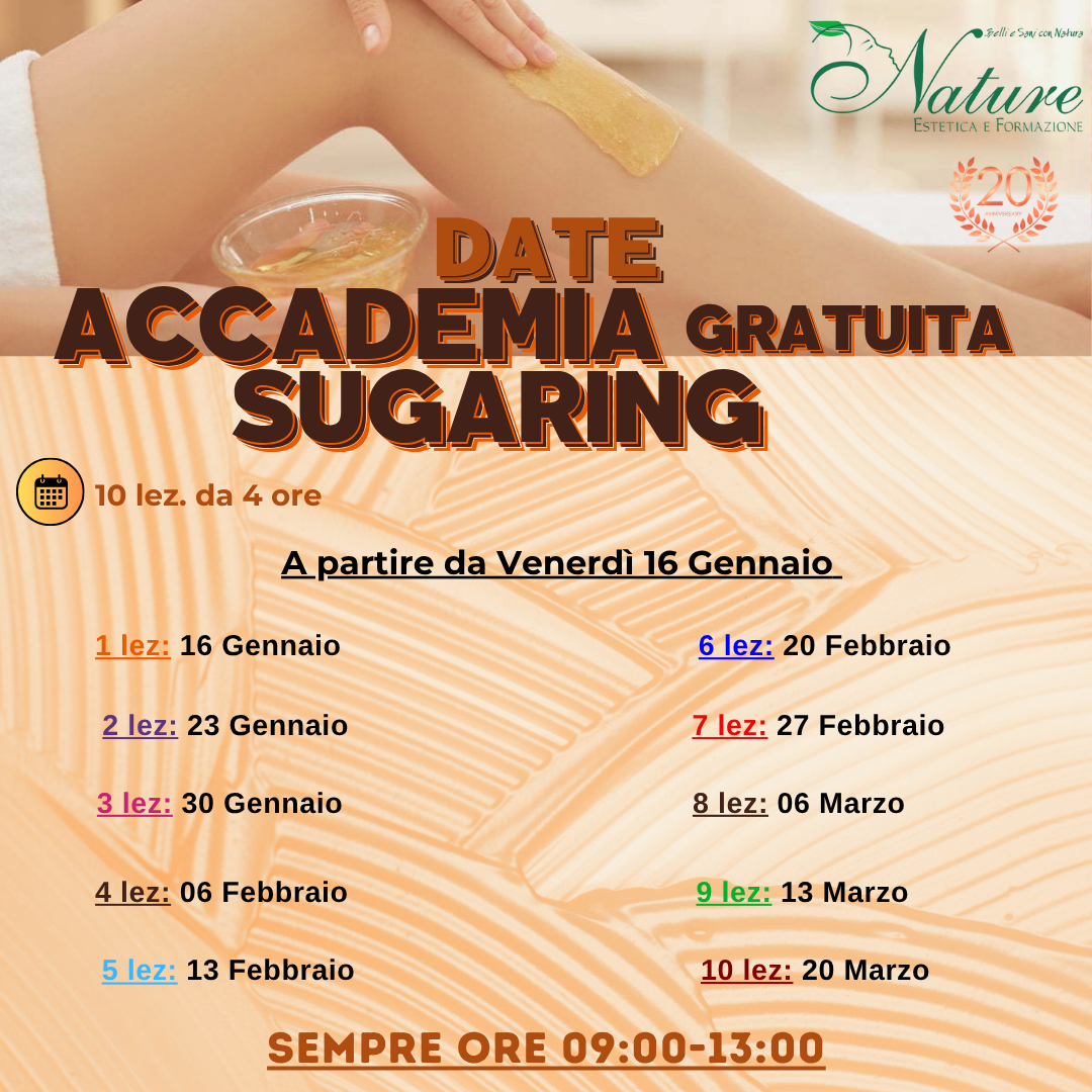 ACCADEMIA SUGARING GRATUITA